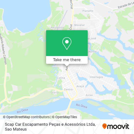Scap Car Escapamento Peças e Acessórios Ltda map