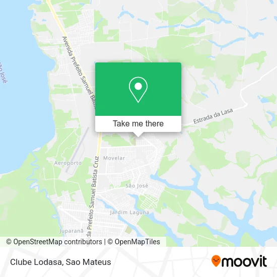 Clube Lodasa map