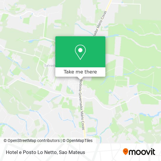 Hotel e Posto Lo Netto map