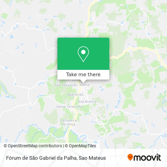 Fórum de São Gabriel da Palha map