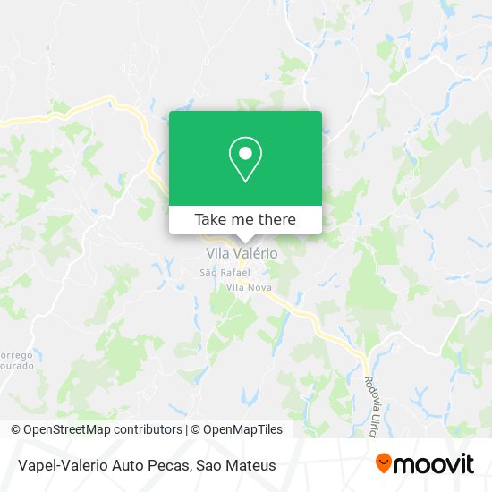Vapel-Valerio Auto Pecas map