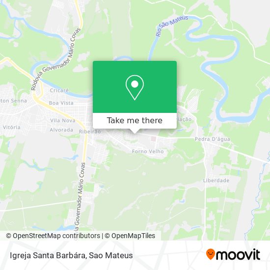 Igreja Santa Barbára map