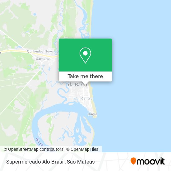 Supermercado Alô Brasil map