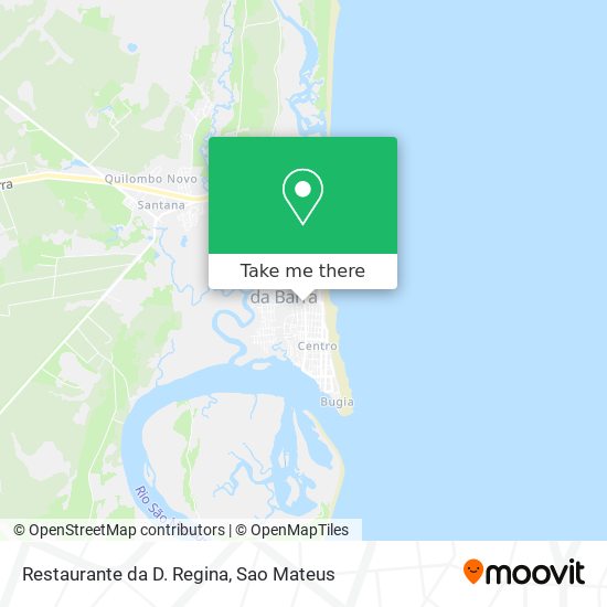 Restaurante da D. Regina map