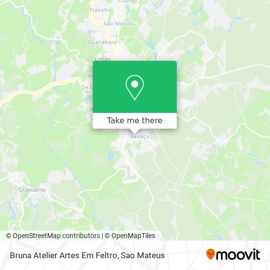 Bruna Atelier Artes Em Feltro map