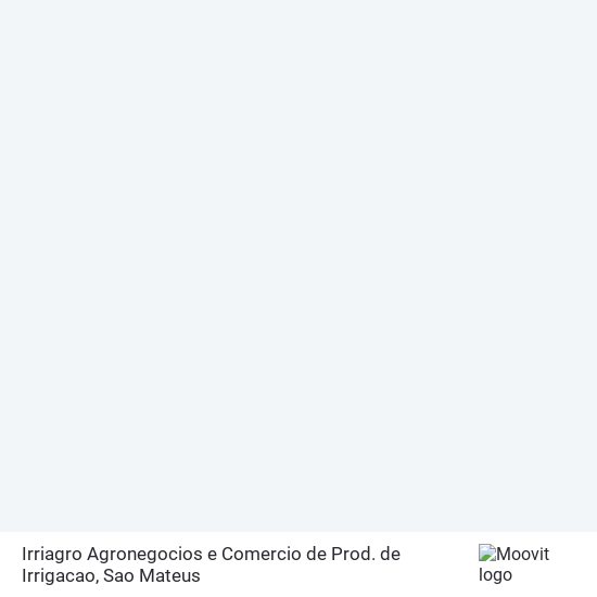 Irriagro Agronegocios e Comercio de Prod. de Irrigacao map