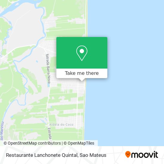 Restaurante Lanchonete Quintal map