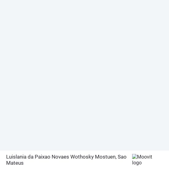 Luislania da Paixao Novaes Wothosky Mostuen map