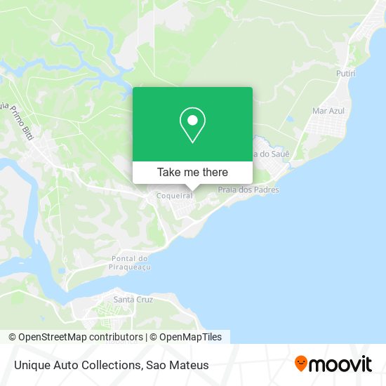 Unique Auto Collections map