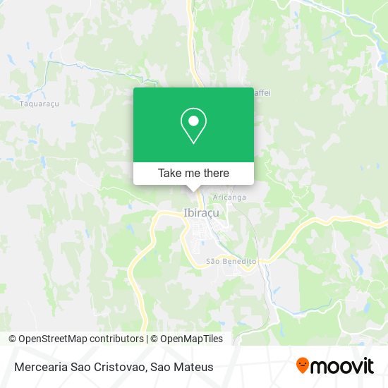 Mercearia Sao Cristovao map