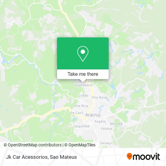 Jk Car Acessorios map