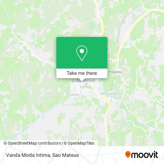 Vanda Moda Intima map