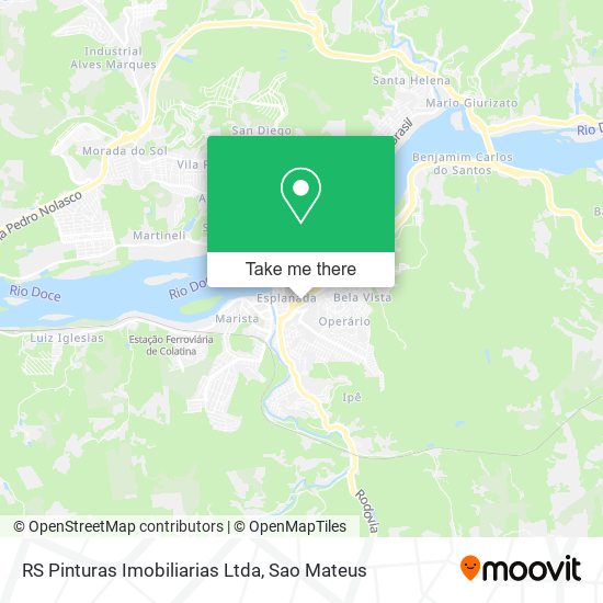 RS Pinturas Imobiliarias Ltda map