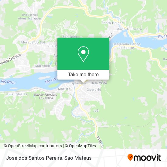 Mapa José dos Santos Pereira