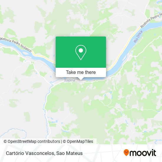 Cartório Vasconcelos map