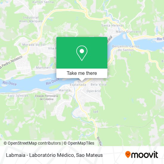 Labmaia - Laboratório Médico map