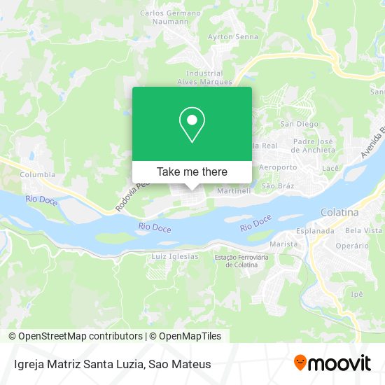 Igreja Matriz Santa Luzia map