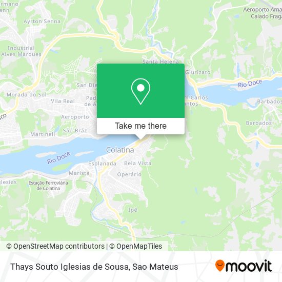 Thays Souto Iglesias de Sousa map