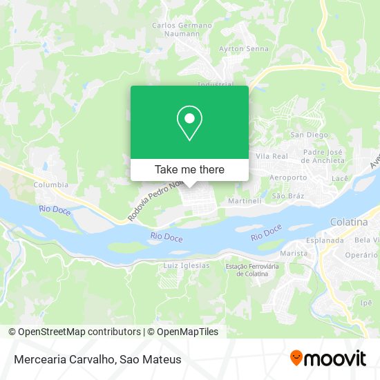 Mercearia Carvalho map