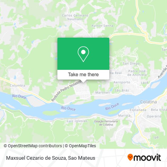 Mapa Maxsuel Cezario de Souza