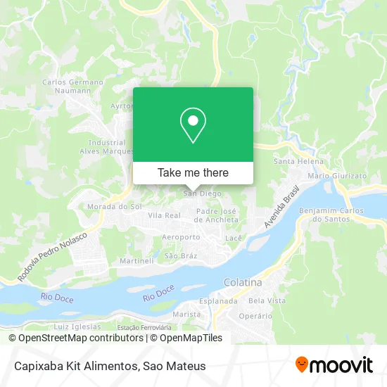 Capixaba Kit Alimentos map