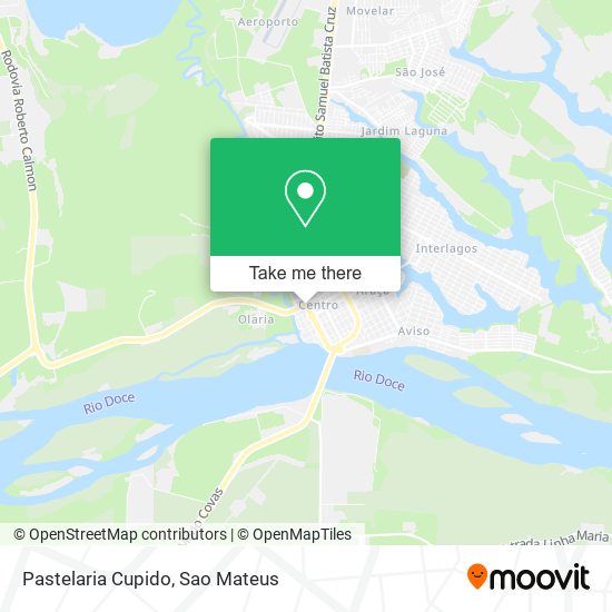 Pastelaria Cupido map