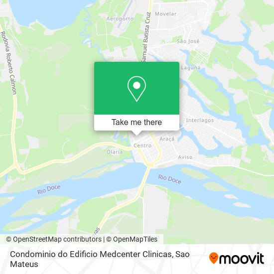 Condominio do Edificio Medcenter Clinicas map