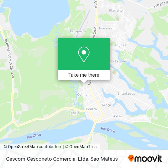 Cescom-Cesconeto Comercial Ltda map