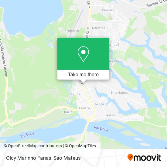 Olcy Marinho Farias map