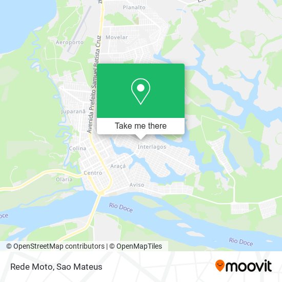 Rede Moto map