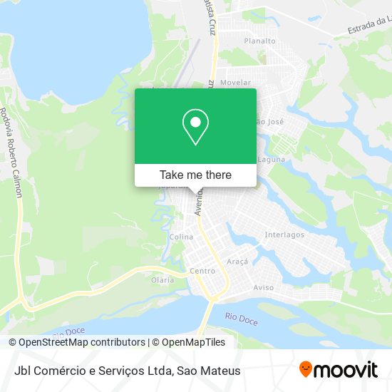 Jbl Comércio e Serviços Ltda map