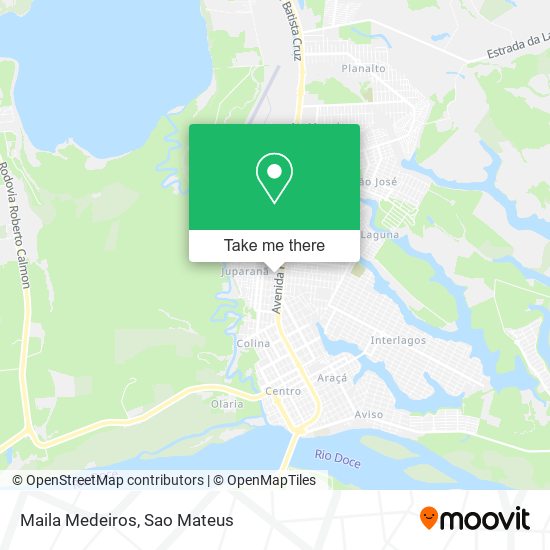 Maila Medeiros map