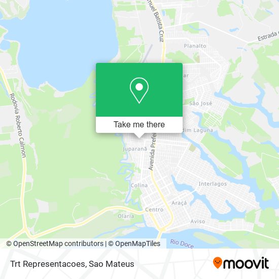 Trt Representacoes map