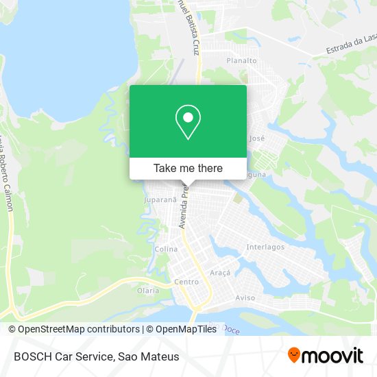 BOSCH Car Service map