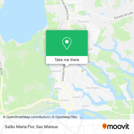 Salão Maria Flor map
