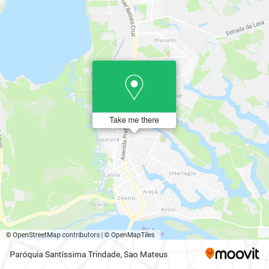 Paróquia Santíssima Trindade map