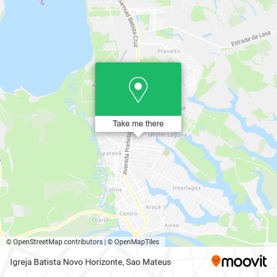 Igreja Batista Novo Horizonte map
