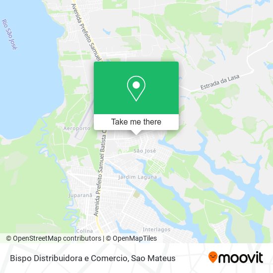 Bispo Distribuidora e Comercio map