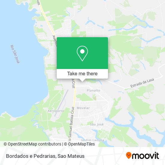 Bordados e Pedrarias map
