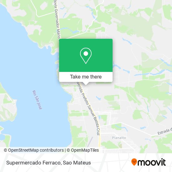 Supermercado Ferraco map