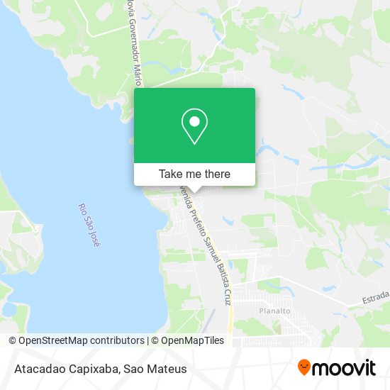 Atacadao Capixaba map