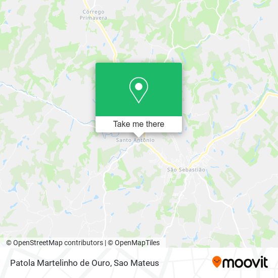 Patola Martelinho de Ouro map