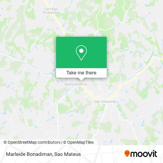 Marleide Bonadiman map