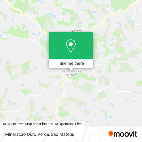 Mineracao Ouro Verde map