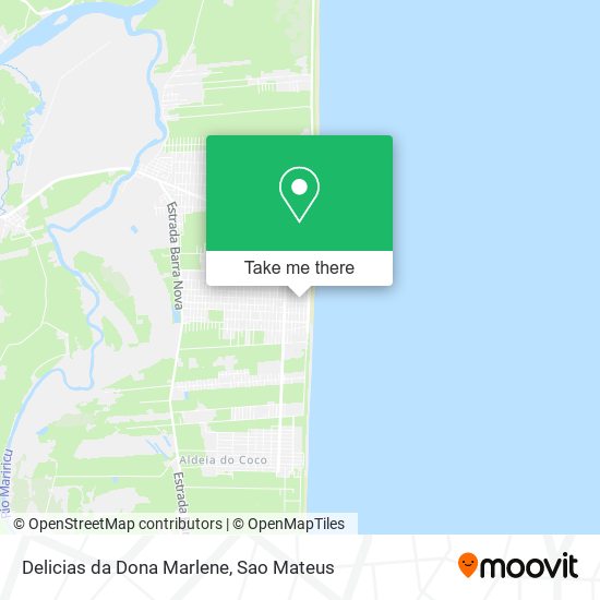Delicias da Dona Marlene map