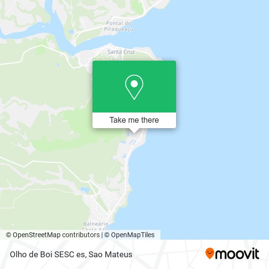 Olho de Boi SESC es map