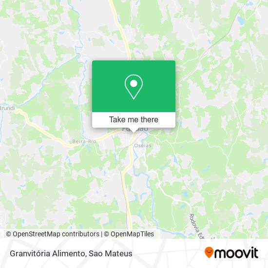 Granvitória Alimento map