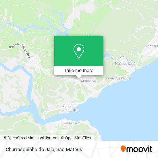 Churrasquinho do Jajá map