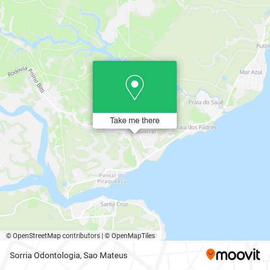 Sorria Odontologia map