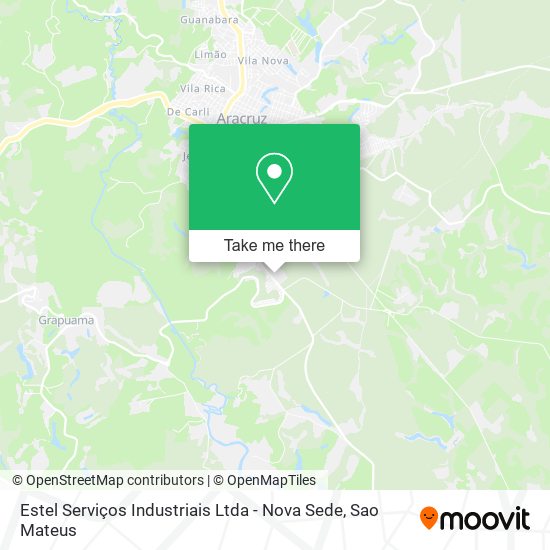 Estel Serviços Industriais Ltda - Nova Sede map